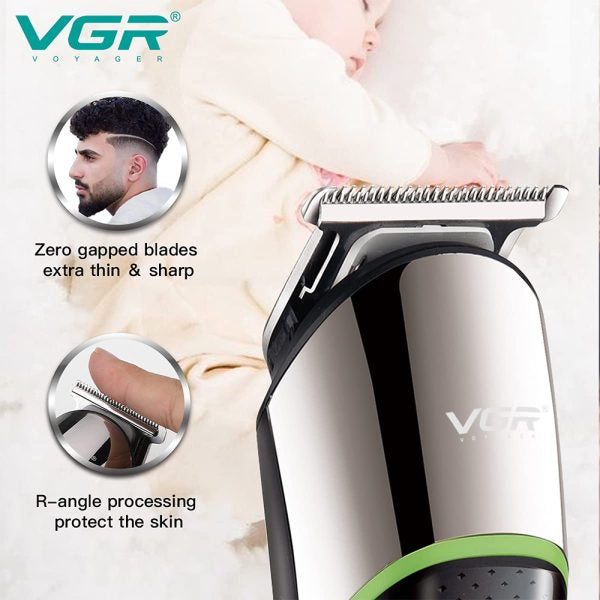VGR V-191 Professional Cordless Hair Trimmer Kit