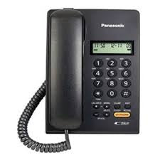 Panasonic Corded Phone KX-T7705X -Black with speaker phone and caller Id