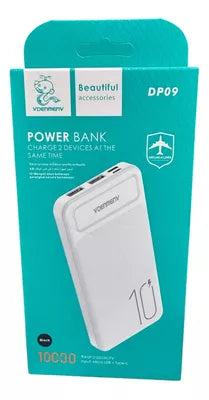 VDENMENV POWER BANK DP09 | 10.000 MAH