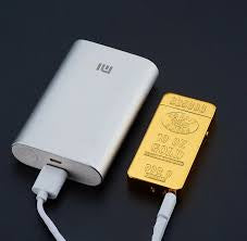 Gold Lighter, Cigar, Cigarettes and Pipe, usb rechargeable