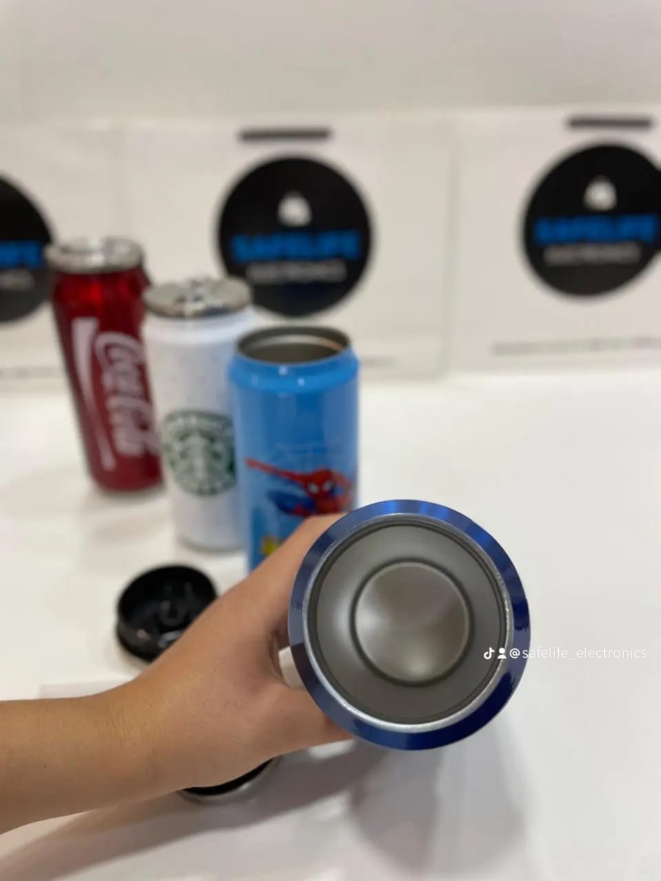 Metal Starbucks, Coca Cola, Pepsi, Spiderman 500 ml and 350 ml