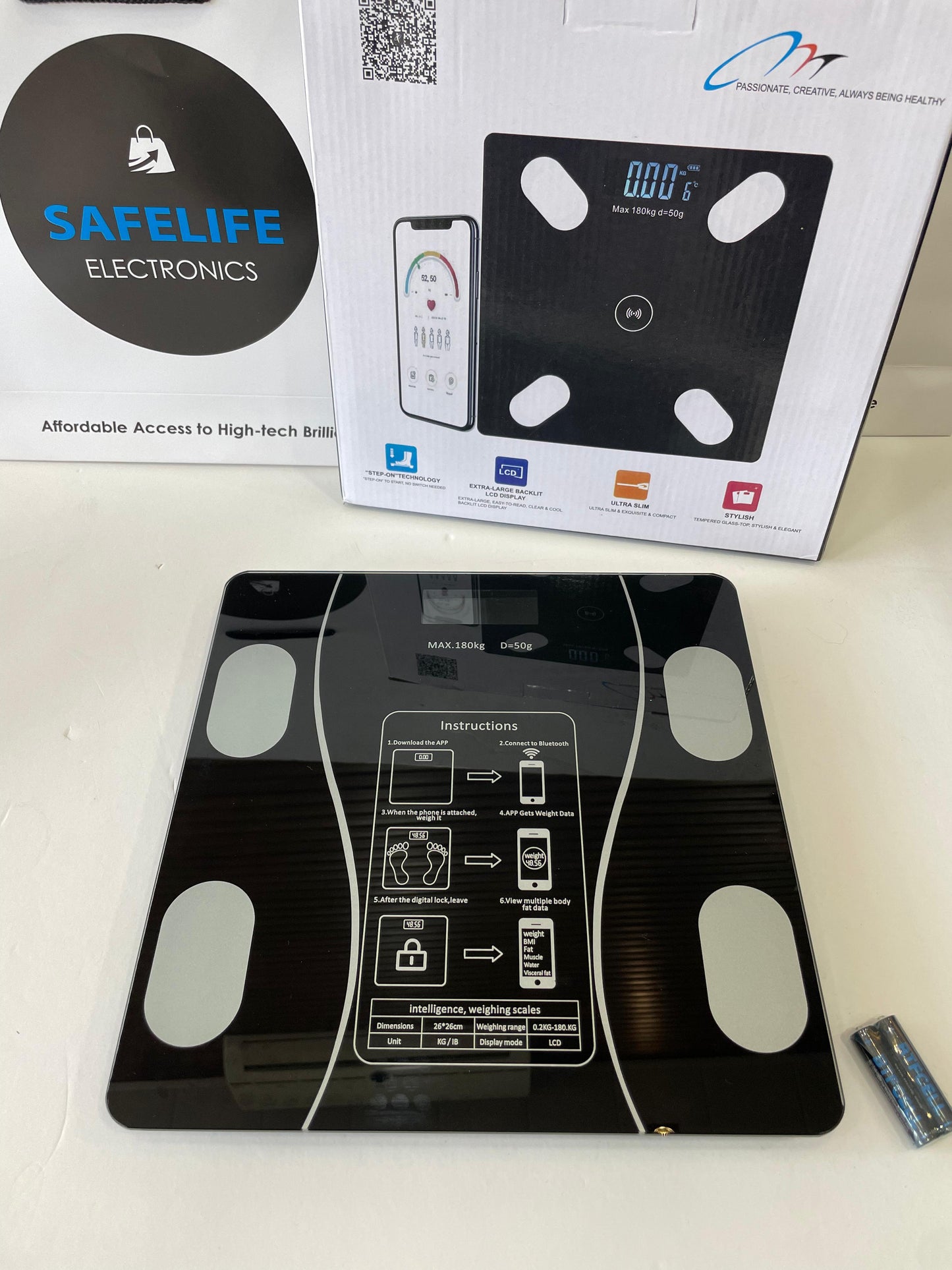 Digital smart scale Rechargeable
