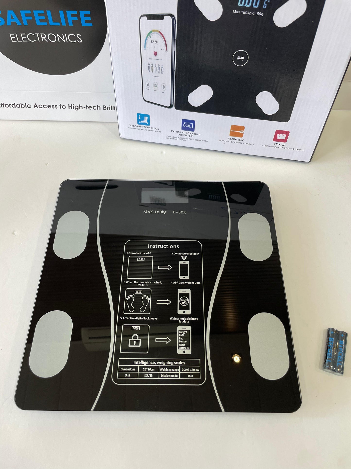 Digital smart scale Rechargeable