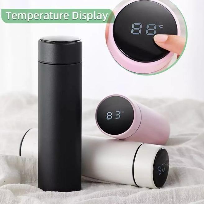 Thermos Stainless Steel Smart Led Digital Display Temperature 500ml