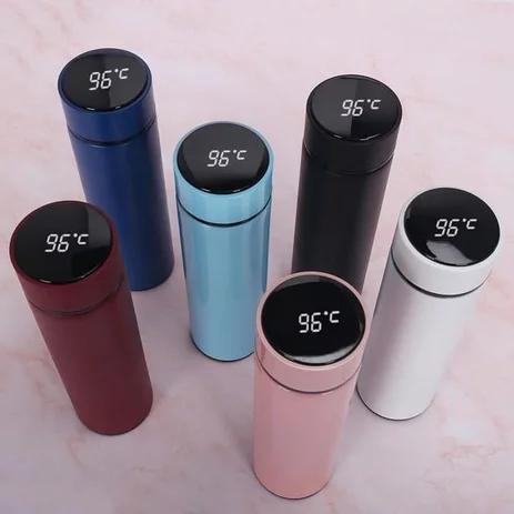 Thermos Stainless Steel Smart Led Digital Display Temperature 500ml