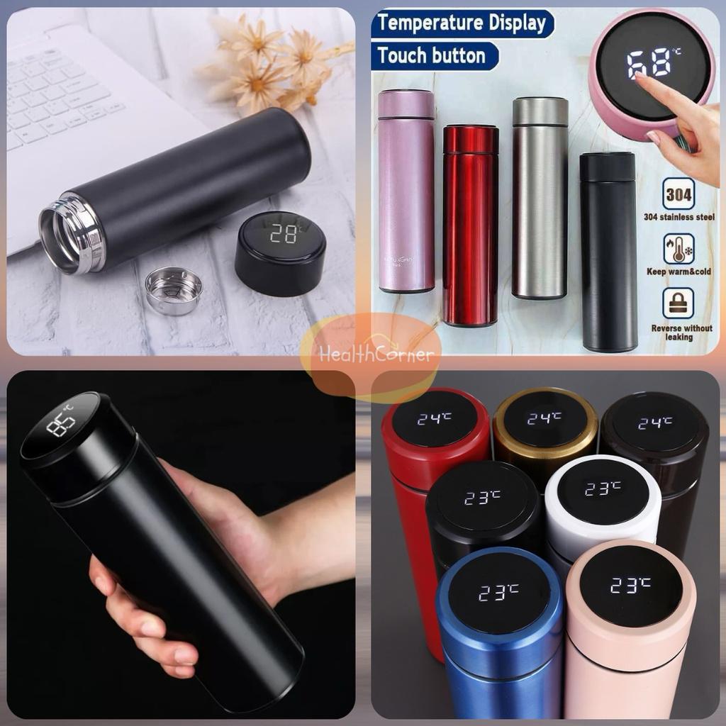 Thermos Stainless Steel Smart Led Digital Display Temperature 500ml