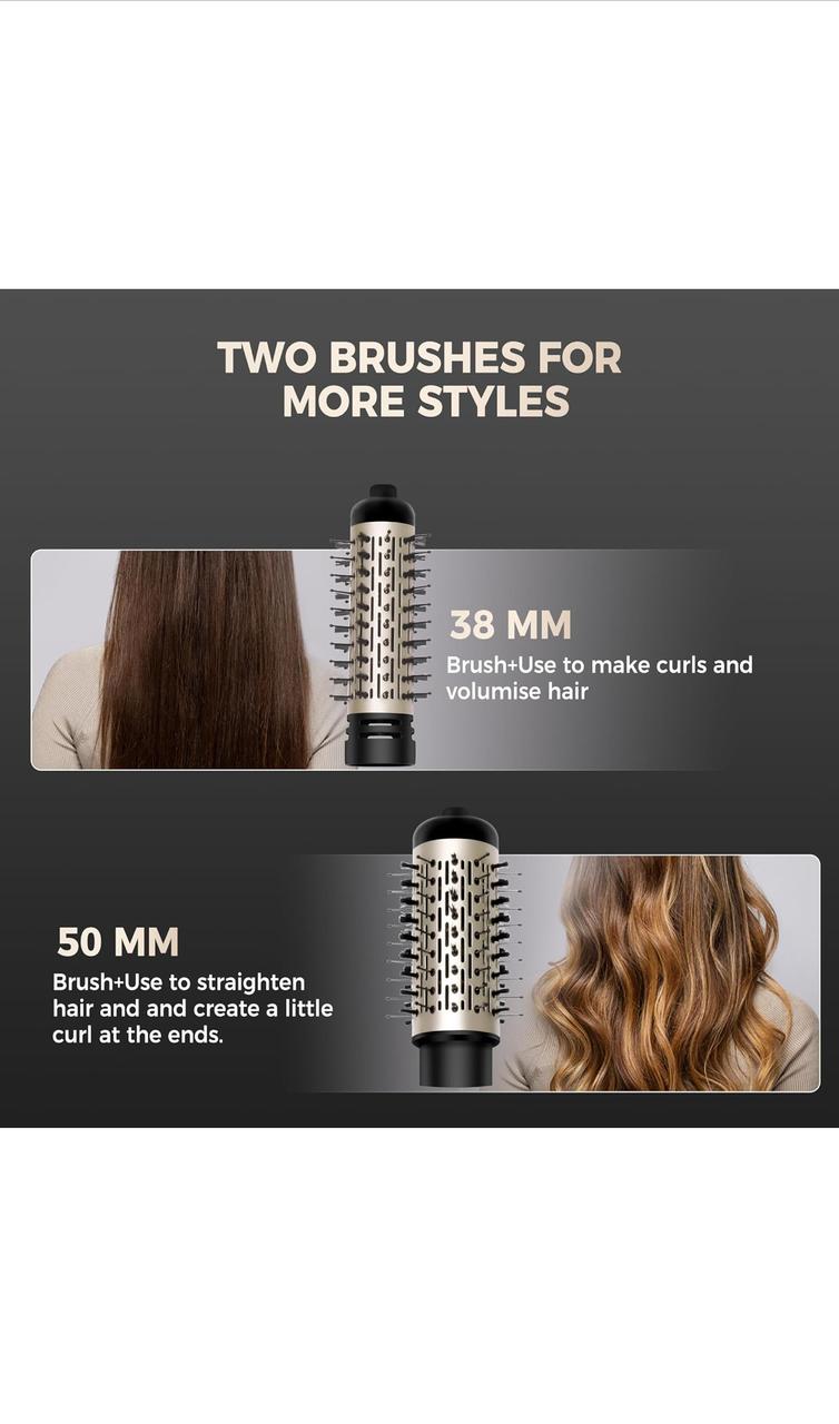 Queen Shopping  Blow Dryer Brush Rotating with 1000 Watt