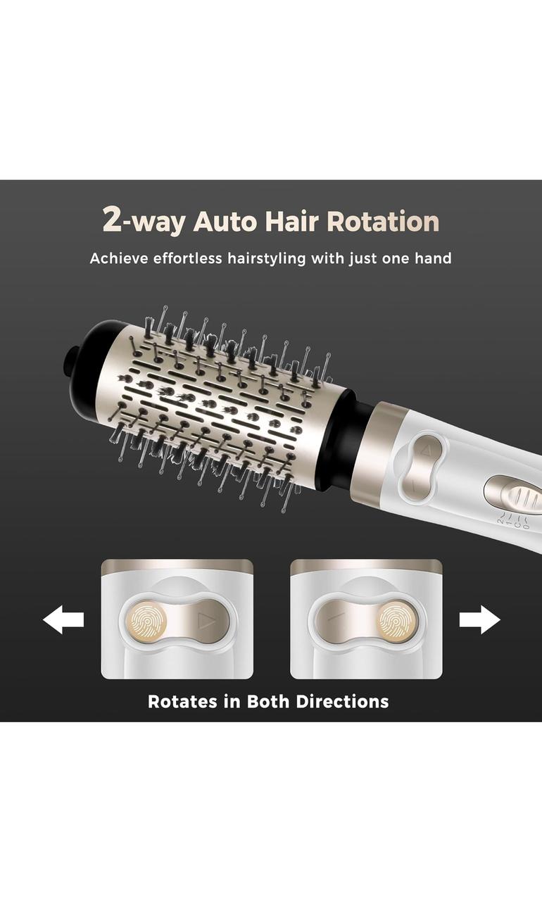 Queen Shopping  Blow Dryer Brush Rotating with 1000 Watt