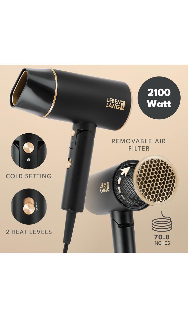 Queen Shopping  Blow Dryer Brush Rotating with 1000 Watt