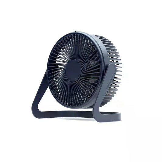 New 360 Rotating USB Desktop Fan Mini Adjustable Portable Mini Electric Fan Summer Plug In Strong Table Fan Strong Wind Ceiling Fan