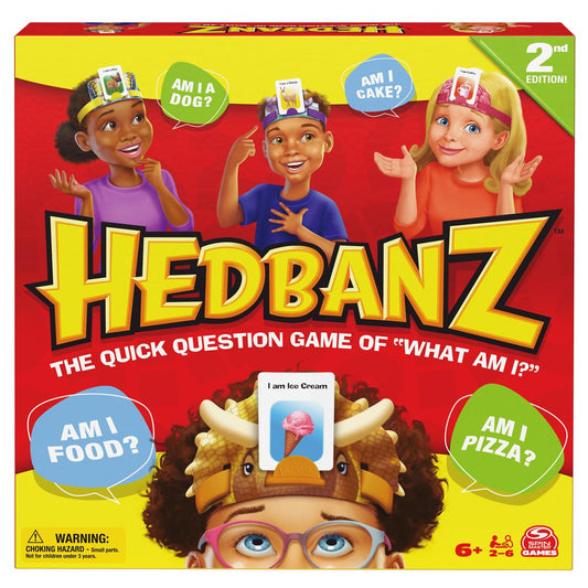 Hedbanz Picture Guessing Board Game, Family Games | Games for Family Game Night | Kids Games | Card Games, for Families and Kids Ages 8+