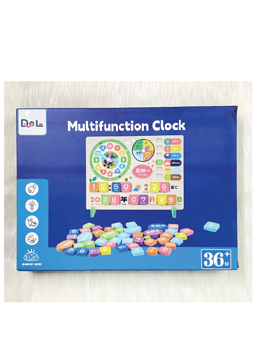 Multifunctional Clock educational Games