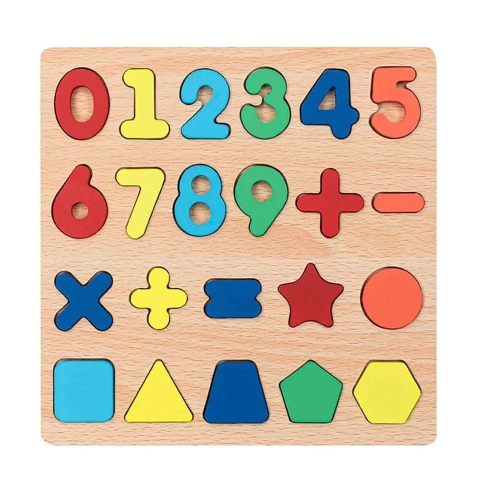 Forms Puzzle, Numbers, Multiple, Division, Minus and Addition