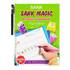 Practice Copy Book Alphabet Kindergarten Copybook A4 Groove Practice Calligraphy