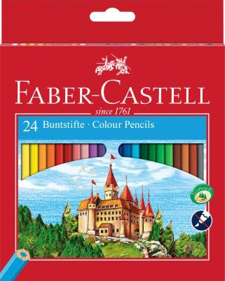 Faber Colouring Pencils Carton Box Of 24