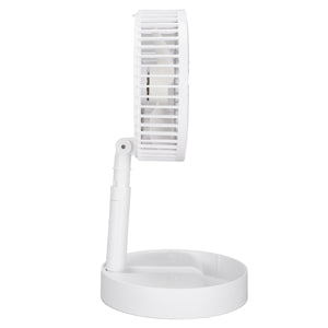 Quiet Oscillating Fan, 3-Speed Table Folding Fan, Quiet