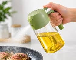 1200 ML Oil Dispenser Bottle with Leak Proof Lid Easy Pour Spout Food Grade Kitchen Oil Vinegar Sauce Storage Container