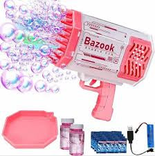 Bubble Gun 69 Holes Rocket Bazooka