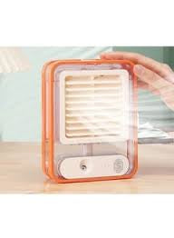 Transparent Spray Light Fan 3 speed