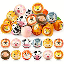 12 pcs Sponge squeeze Animal design