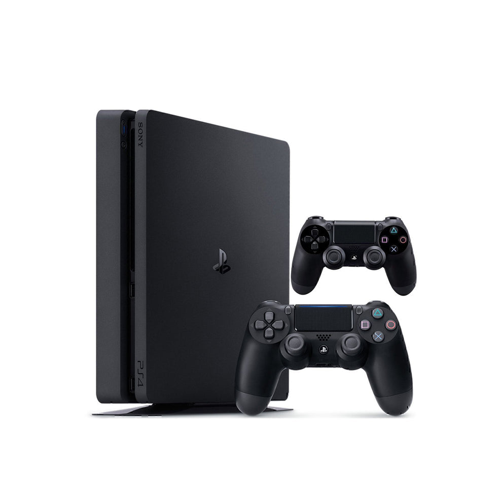 Used PLAYSTATION 4 + 2 Joystick and Games - (2 Months Warranty)