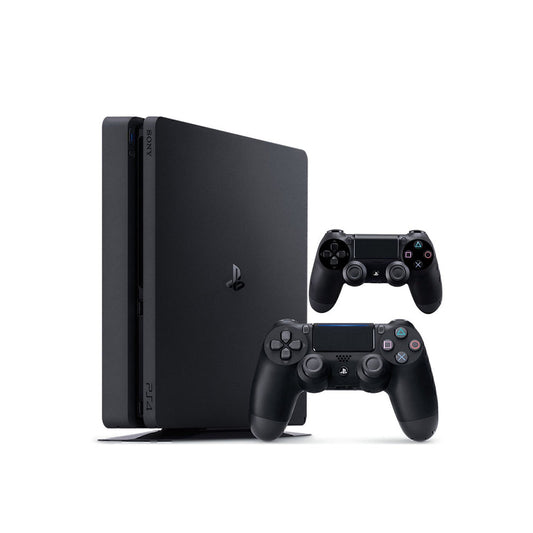 Used PLAYSTATION 4 + 2 Joystick and Games - (2 Months Warranty)