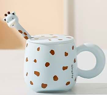 Birthday Gift Cup 400 ml Ceramic fashion trending Giraffe