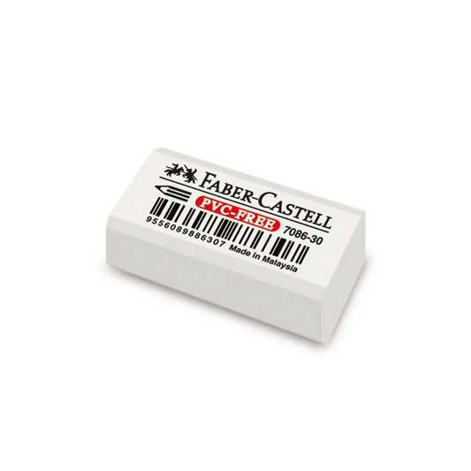 Faber Castell Erasers PVC Free White / Large