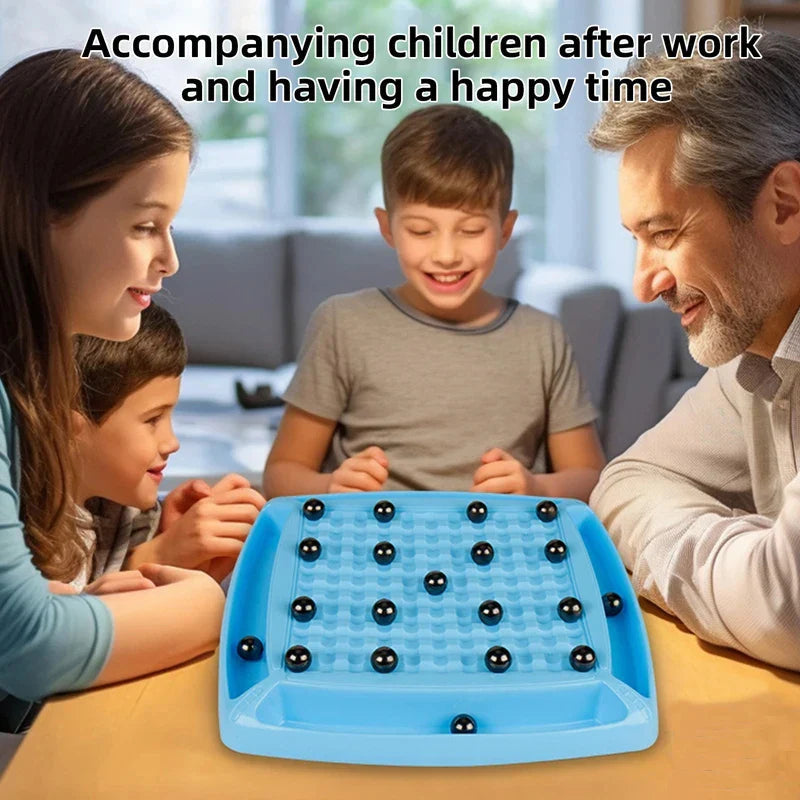 Magnetic Chess Game, Portable Magnetic Chess Game with Stones