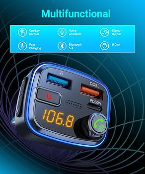 Bluetooth Car FM Transmitter