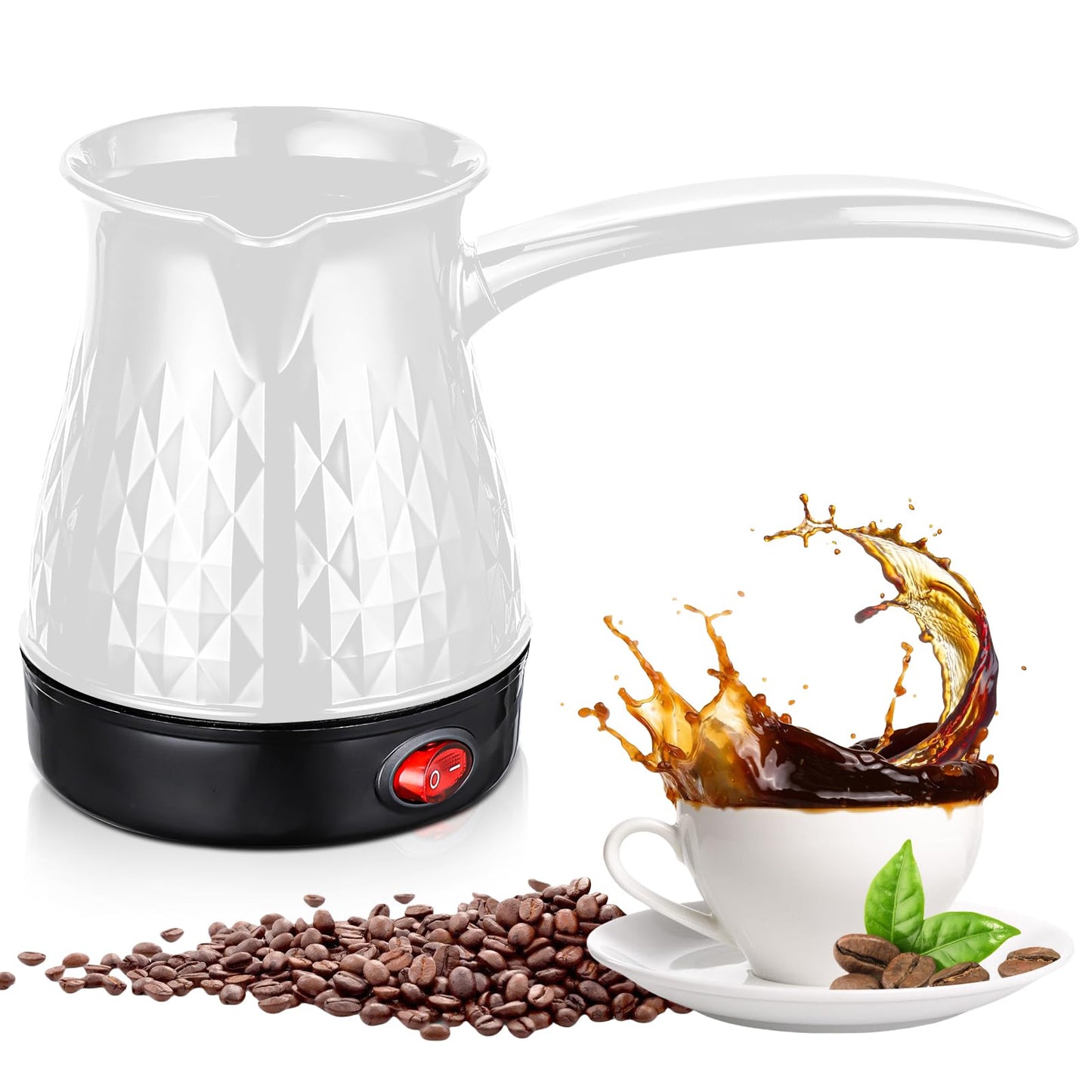 Glass Electric Coffee Pot