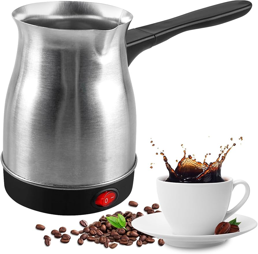 Stainless Raf Electric Coffee Pot