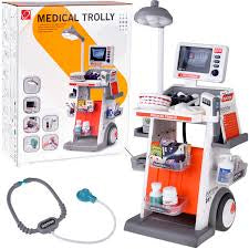 STEM Doctor Playset for Kids - Interactive Doctor Kit for Kids with Realistic LED Lights & Sounds, Role Play Kit to Diagnose & Heal, Educational Gift for Ages 3-5