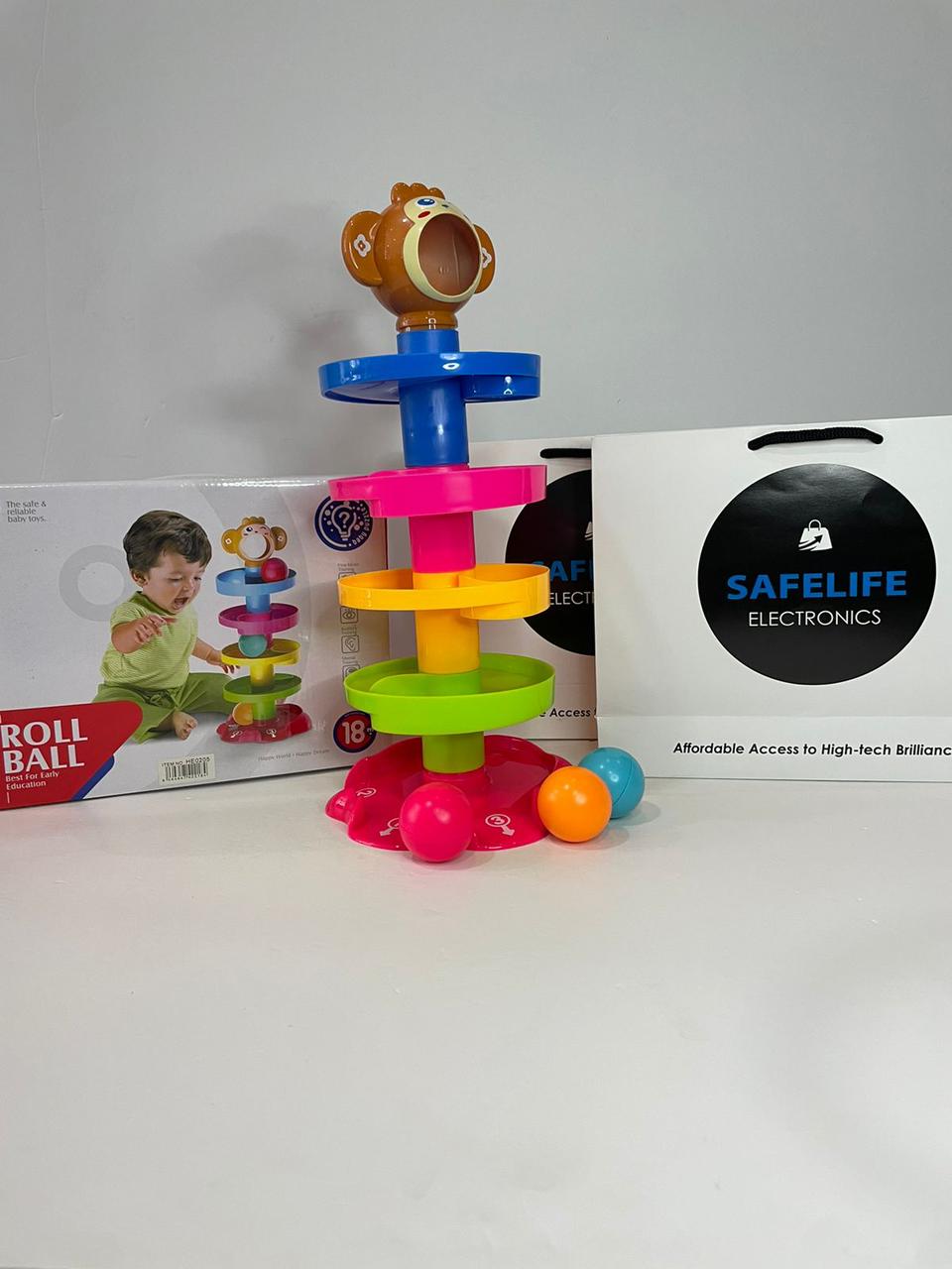 Roll Ball Tower Toy