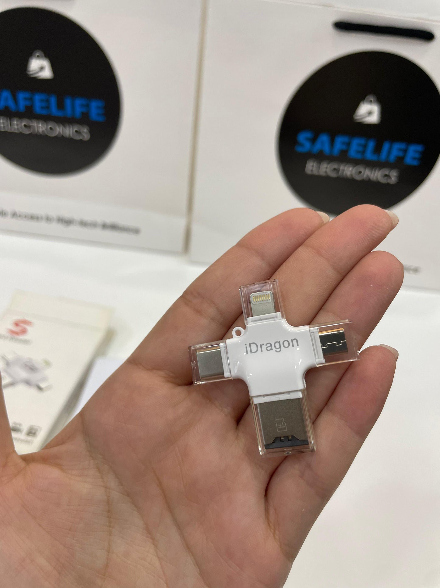 4 in One Mobile Micro SD Card Reader,