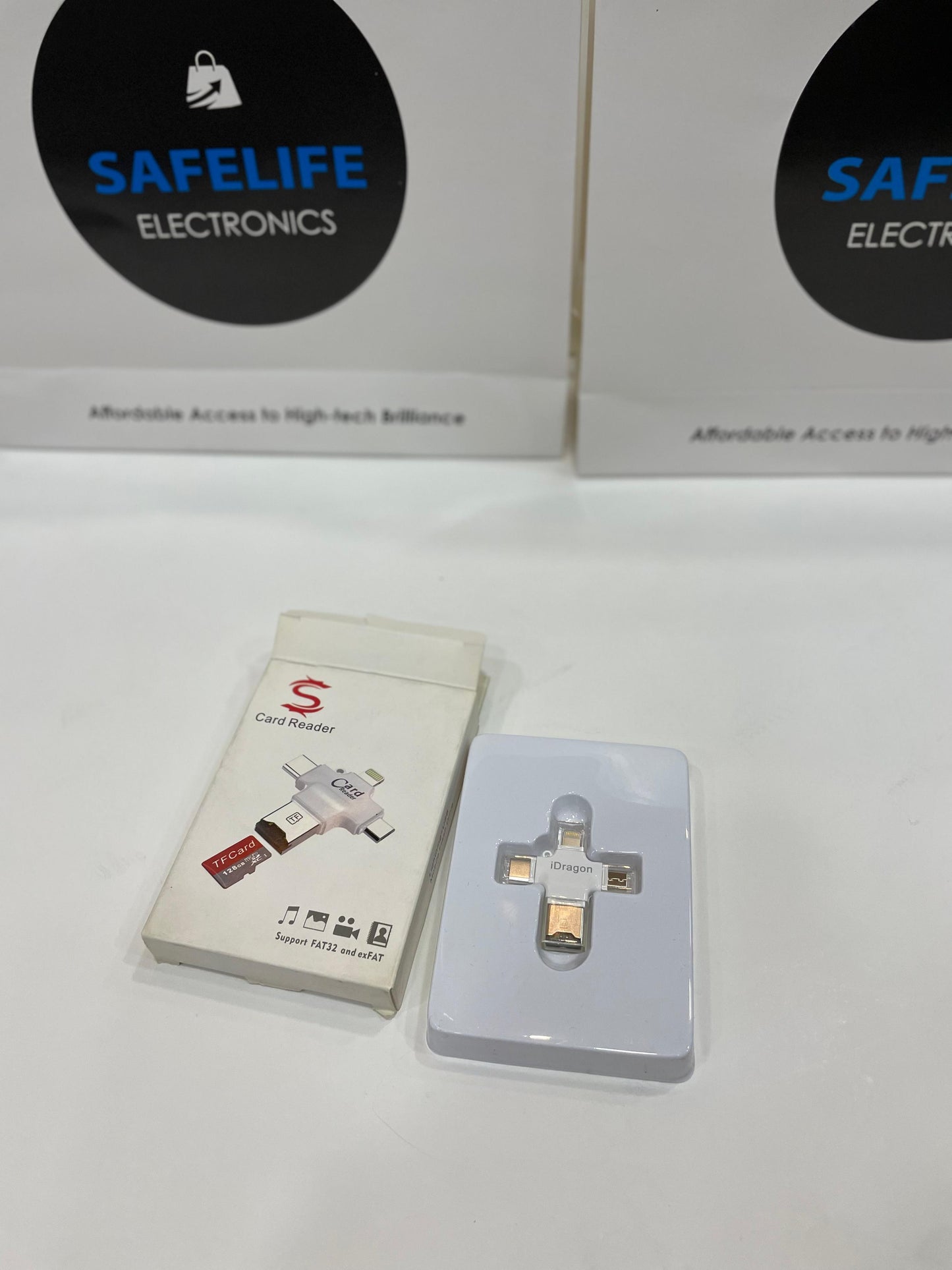 4 in One Mobile Micro SD Card Reader,