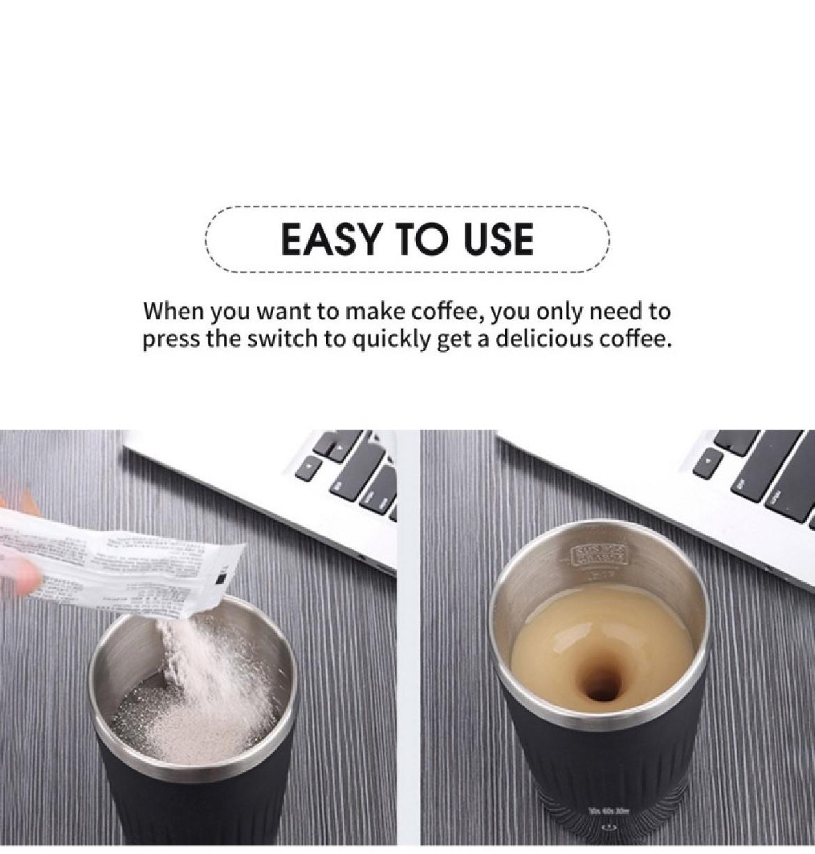 Stainless Steel Stirring Mug