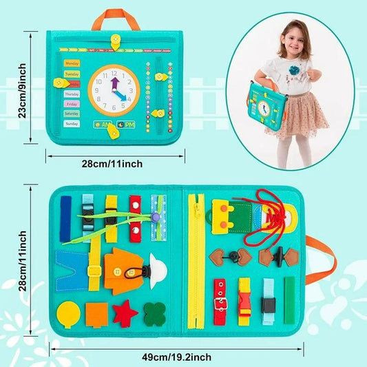 MONTESSORI BUSY BOARD(Clock)