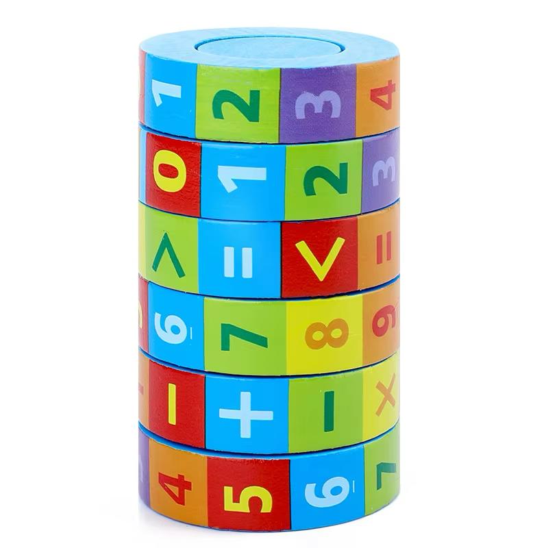 Kids Learning Toys Educational Cube for Maths Learning Puzzles Digital Magic Cube, Numbers Cube Toy Math Work Add, Subtract, Multiply and Divide Learning Skill Toy