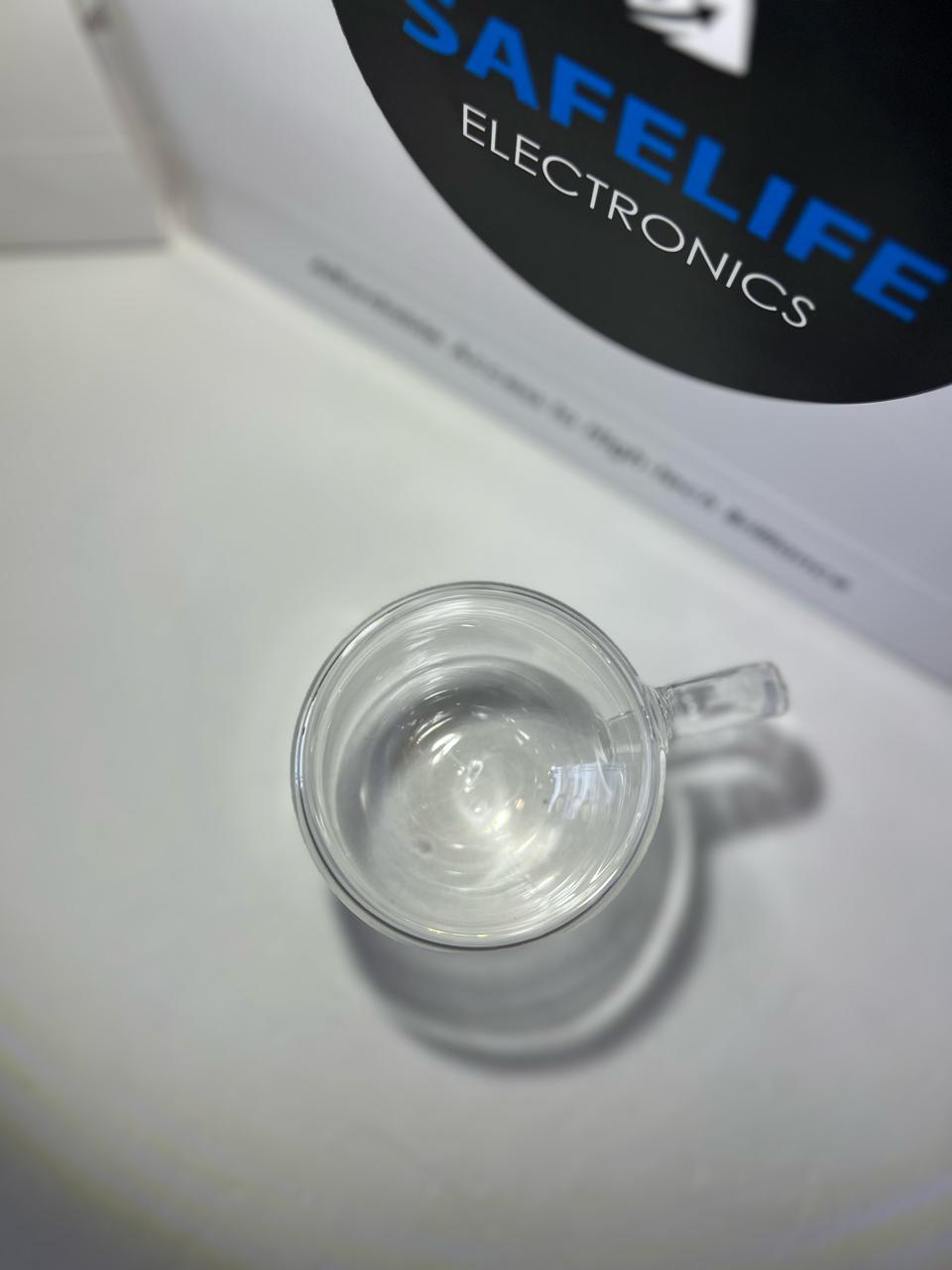 Double Wall Glass Glass with Handle Cup Heat Resistant Tea Coffee Mug with Handle Glass Mugs Glass Mug Drink