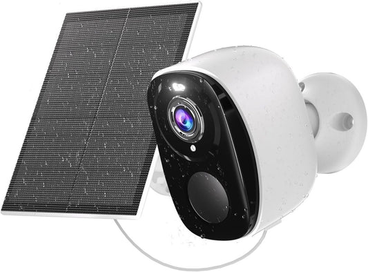 Security Solar Powered Battery Camera Wireless Outdoor