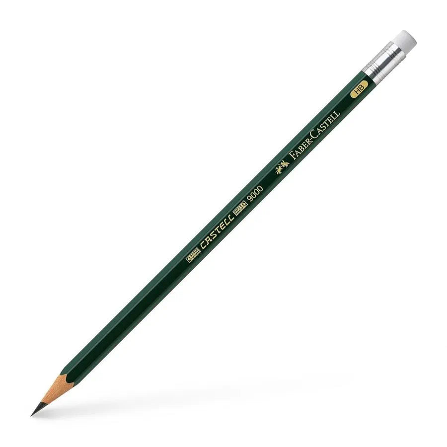 Faber-Castell 9000 HB 12 Pencils
