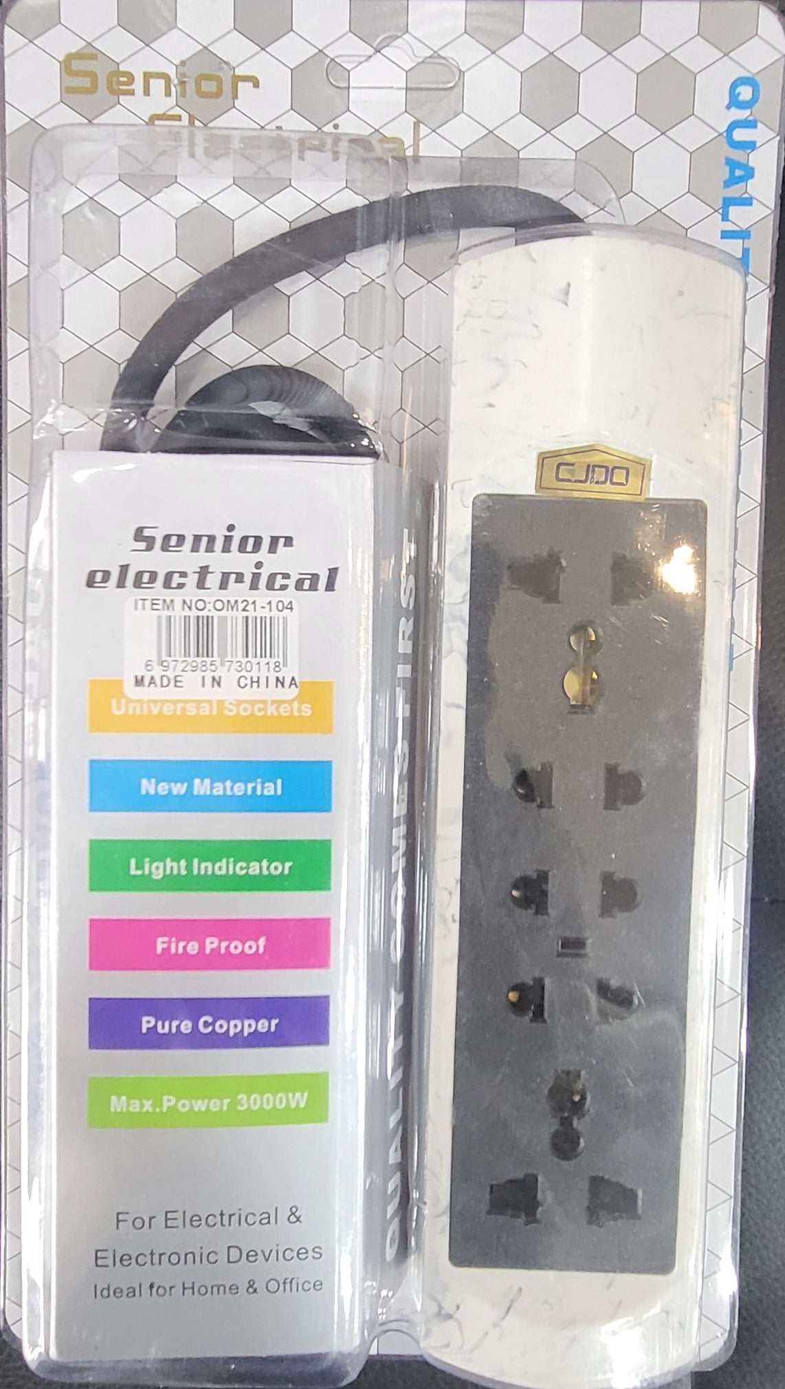 Power Strip Extension Wire