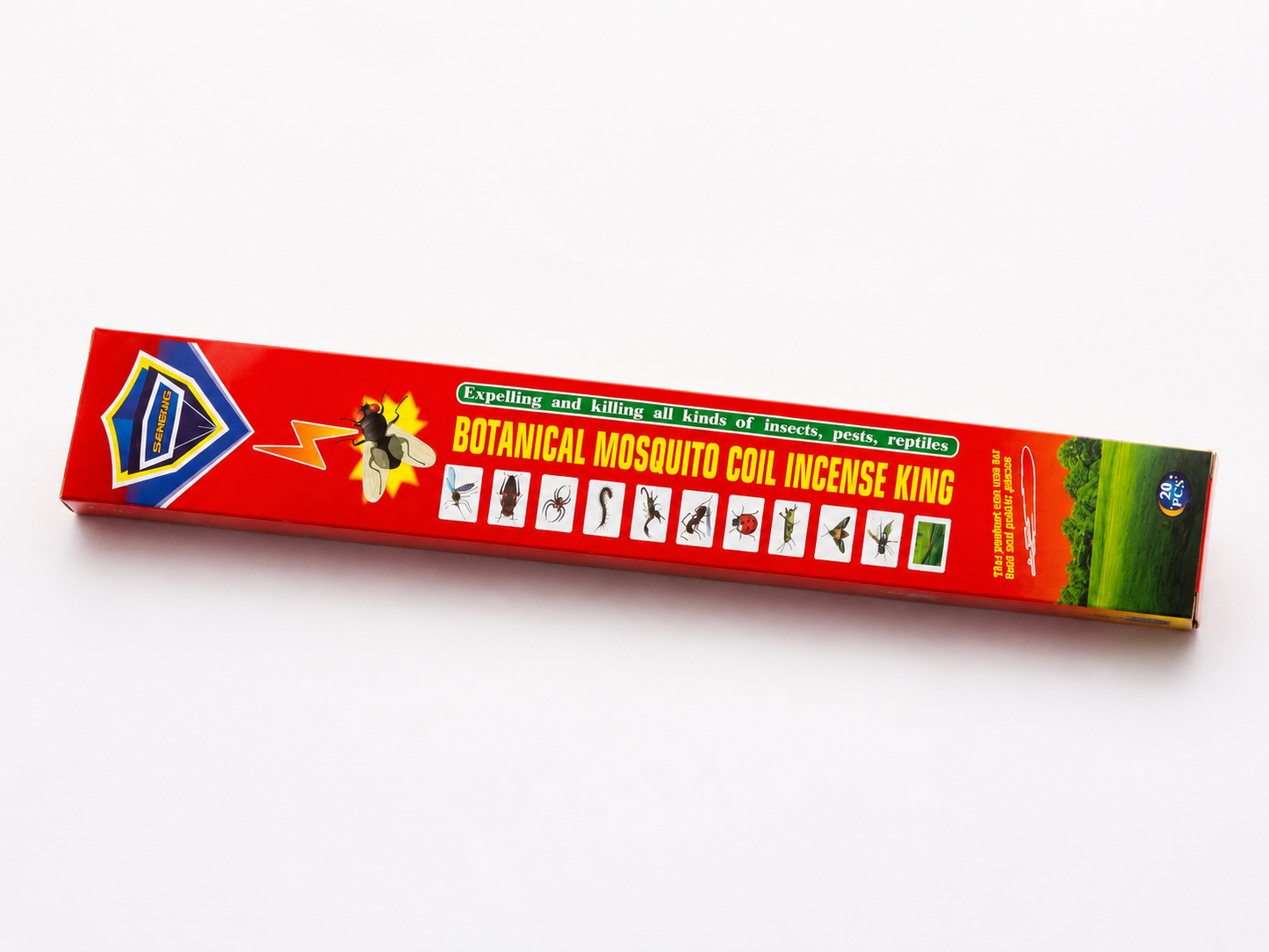 20 pcs mosquito repellent outdoor,100% Natural Incense Sticks - Best Outdoor Mosquito & Insect