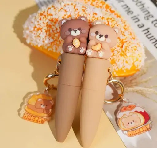 Bear Bakery Bestie Charm Pen E58