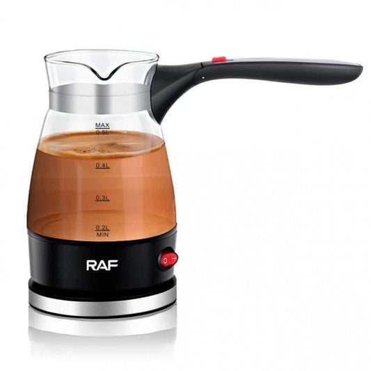 RAF Glass Coffee Pot Maker Heater 600 W & 500 ML