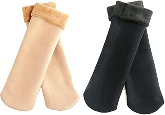 Best Quality Thermal Fleece Socks Autumn Winter Socks Fleece Lined Warm Socks Soft Women