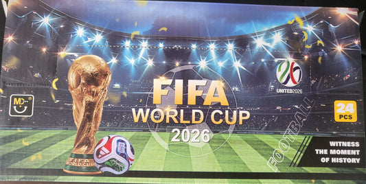 FIFA WORLD CUP 2026 players size 10*8 Cm package with Ball and Cup