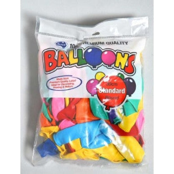 Kids Party Balloon Decoration Assorted Rainbow Balloons