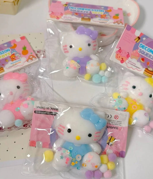 Squishy Toy Hello 🐱 ,Ice Cream 🍨 D2042 D2048